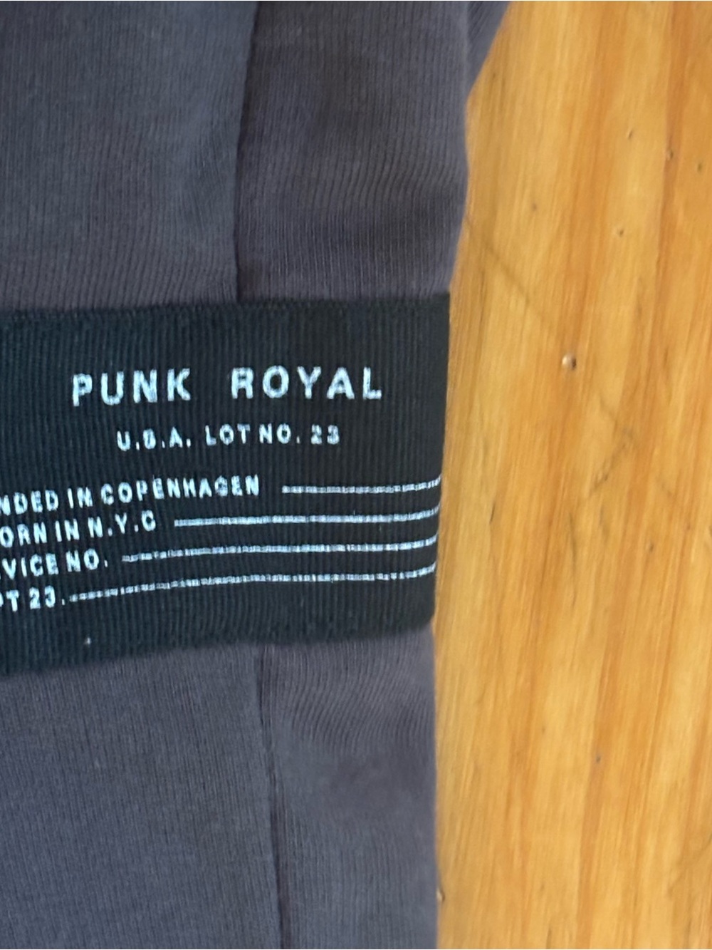 Punk Royal Graphic Full Zip Hoodie XL Black Streetwear - Picture 4 of 13